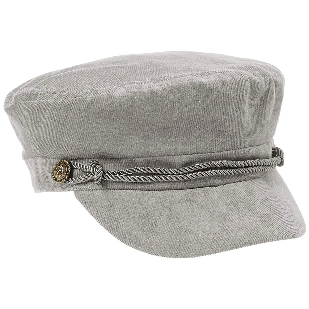 Женская Вельветовая Кепка Кадета, армейская Кепка, базовая Повседневная Кепка в Военном Стиле