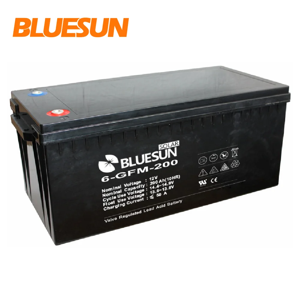 Solat storage li ion battery 12v 180ah  200ah 220ah vrla solar battery in korea