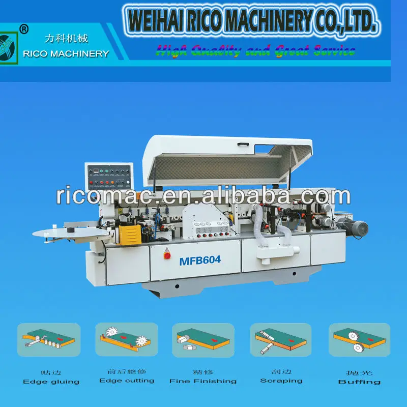 MFB604 деревообрабатывающей автоматический кромкооблицовочный станок