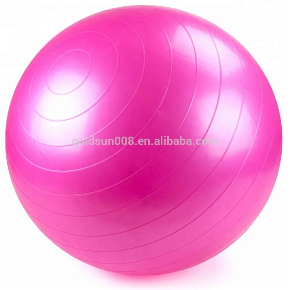 High quality color yoga ball PVC explosion-proof balance exercise ball