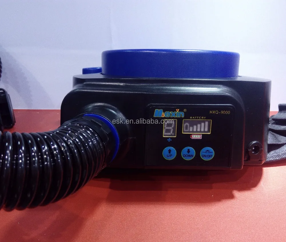full face welding helmet with air supply ventilation HXQ-9000