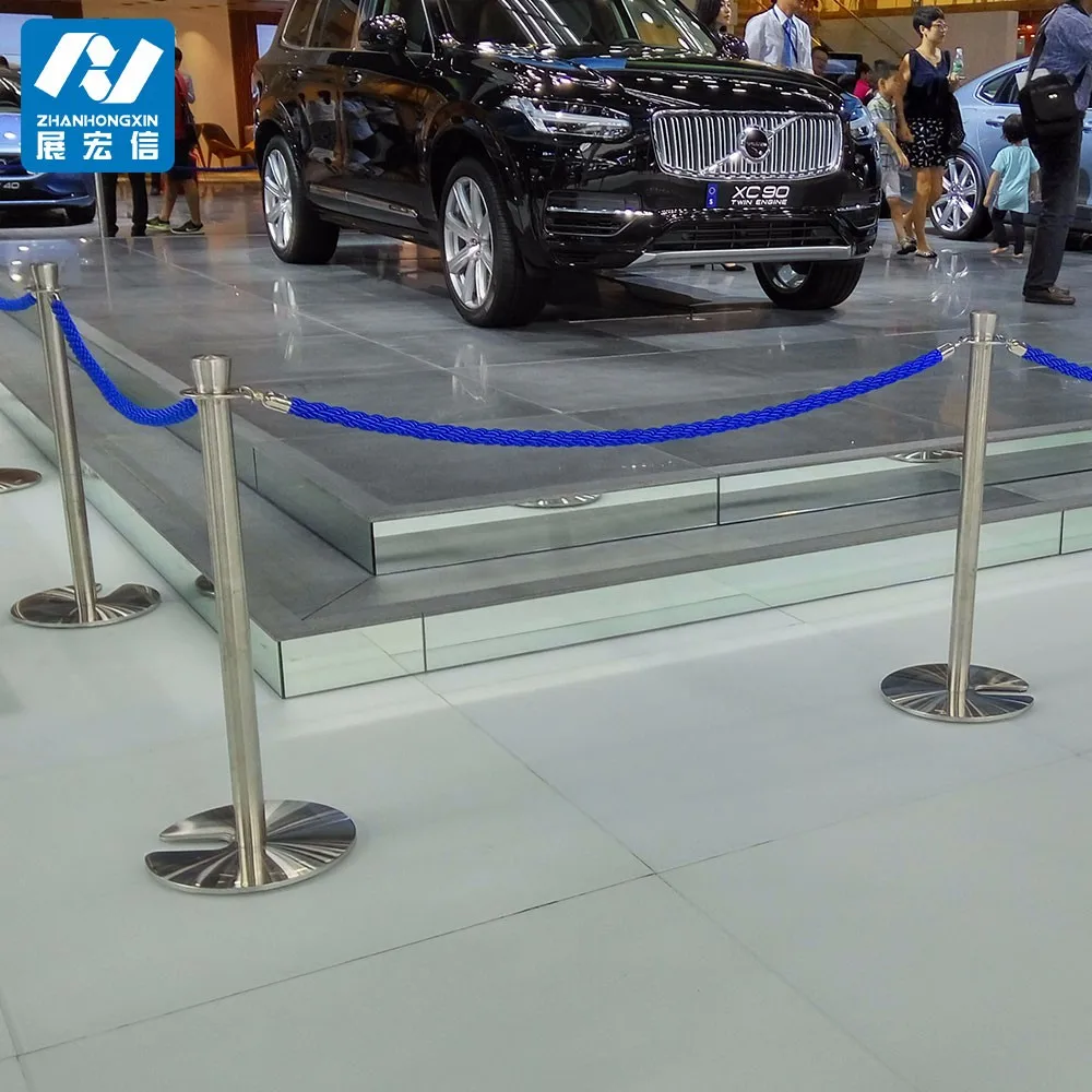 VIP Classic Rope Barrier Stand for Car Show