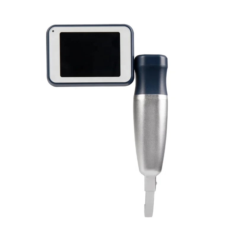 Hot-selling medical video laryngoscope with LED display, reusable stainless steel and multiple blade options