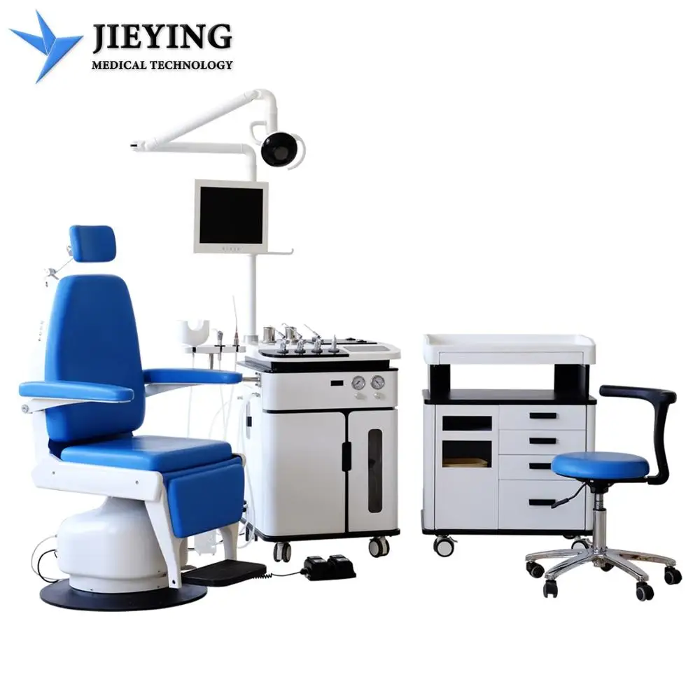 
Electric Adjustable ENT Clinical examination and treatment unit comfortable ENT patient chair 