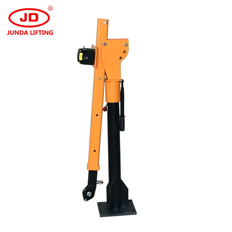 DC12V/24V 0.5T 1T mini electric lift crane for pickup truck trailer