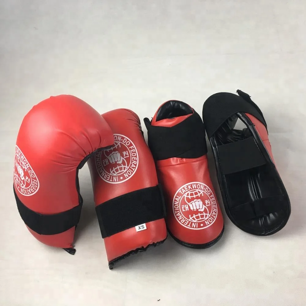Super fighting PU Sponge ITF Taekwondo Sparring Gear for training and competition
