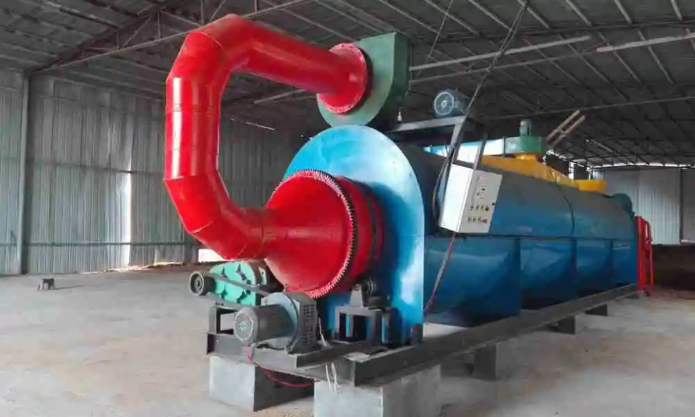 Indirect Heating Hot Air Sawdust Rotary Dryer Machine for Wood Pellet Production Line
