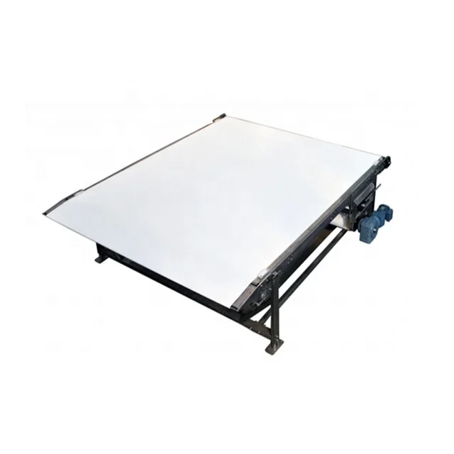 Spring Rolls Knife Edge Flat Belt Conveyor