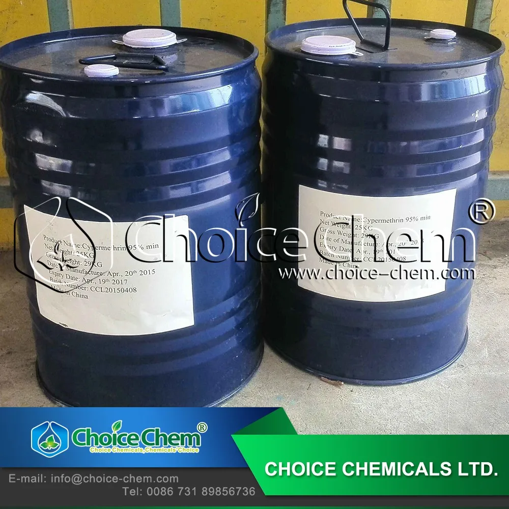 lowest price and strong beta insecticide and fungicide Cypermethrin 95% TC