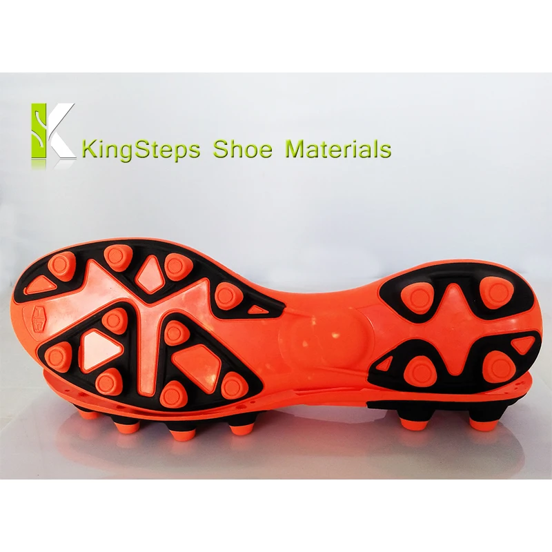 Soccer TPU sole for high quality cleat shoe rubber type making jin jiang factory football shoes soles manufacturer KSGS-1518