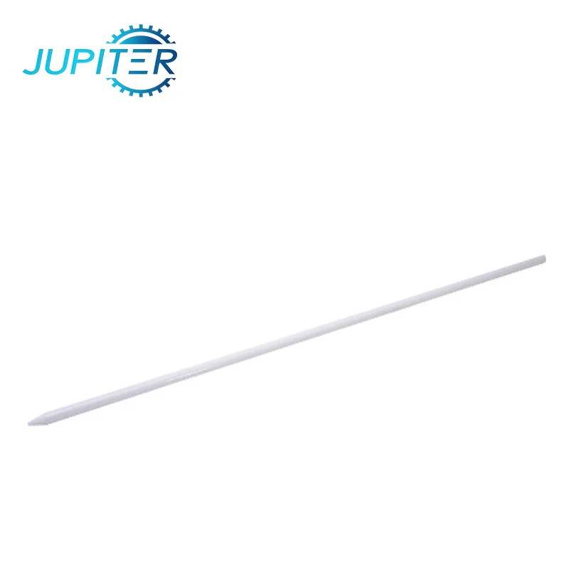 White 1200mm plastic electric fence fiberglass solid rod pole