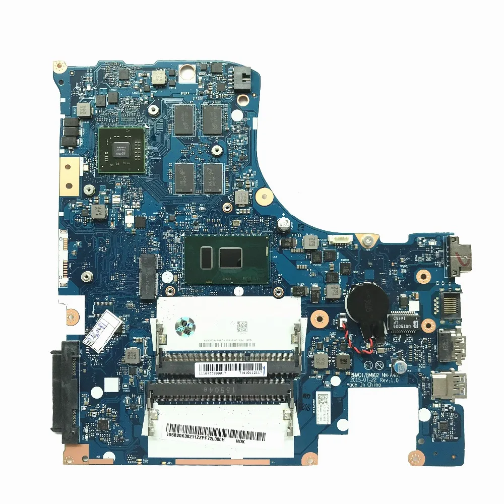 BMWQ1/BMWQ2 NM-A481 For Thinkpad 300-15ISK Laptop Motherboard 5B20K38211 With i7-6500U Processor R5 330M/2GB GPU