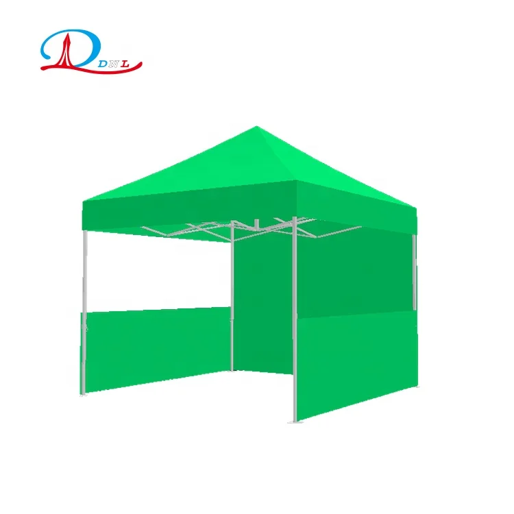 half wall Instant Shelter Pop Up Gazebos Canopy Wedding Party Tent