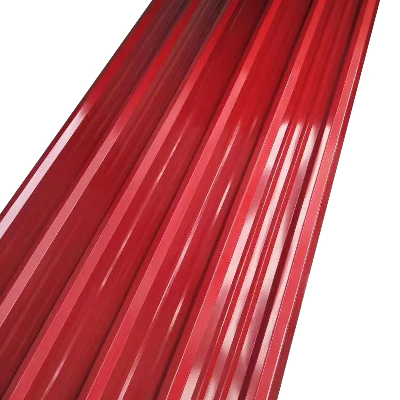 Торговое удостоверение гофрированного кровельного листа с цветным покрытием