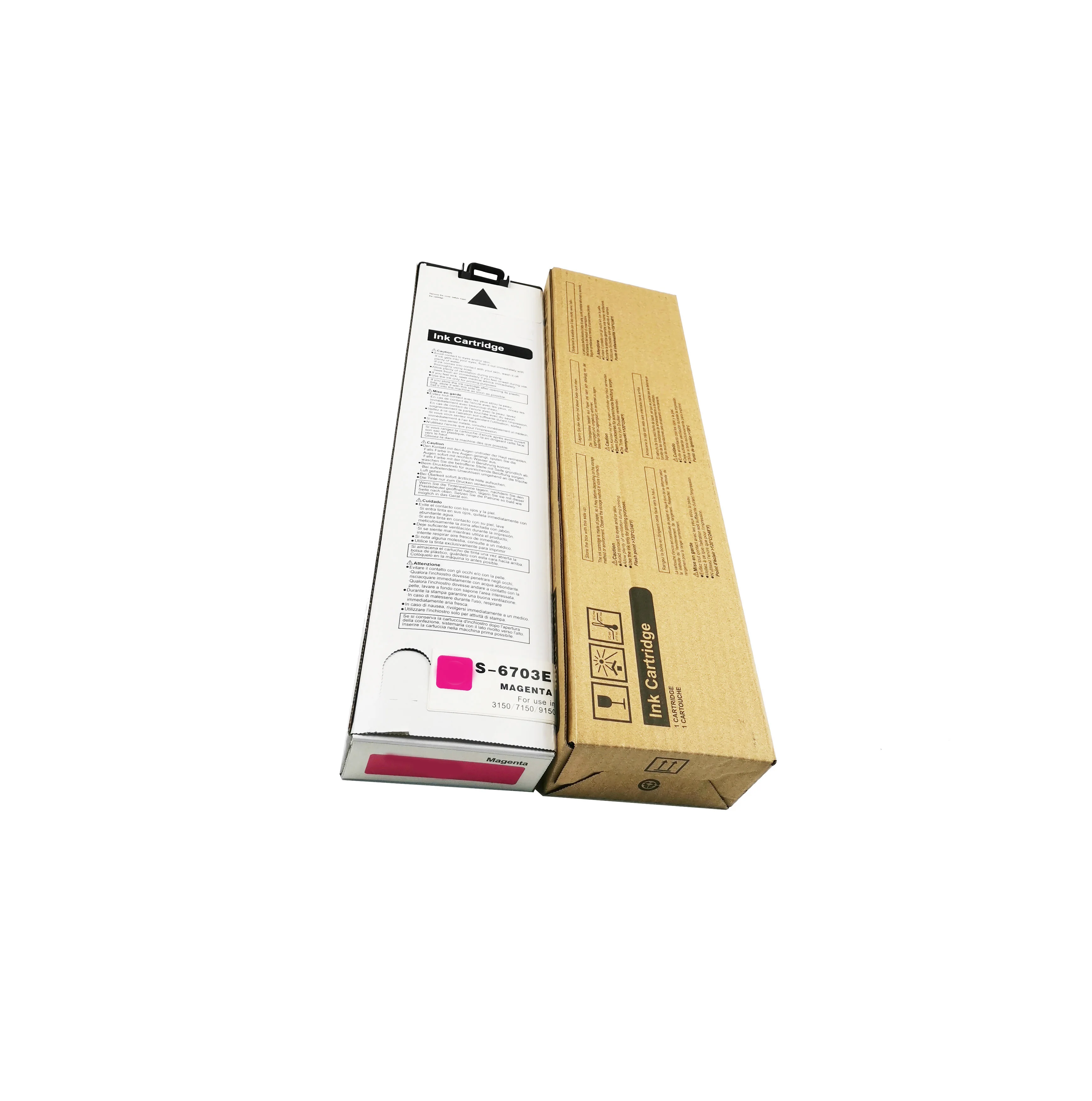 1000 мл пурпурный comcolors чернильный картридж S-6703E для risos 3050 7050 9050