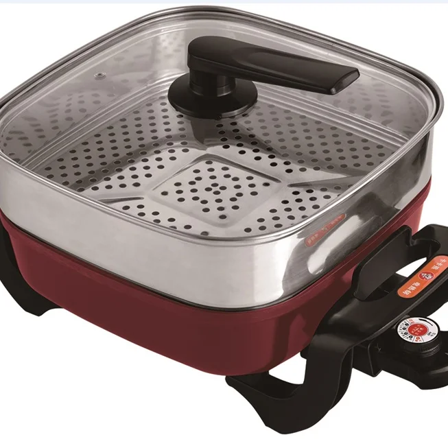 electric pizza pan with holes stone fry pan