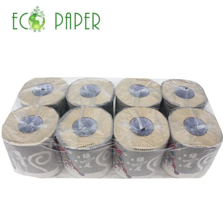 
Toilet Paper 2 Ply Toilet Tissue Pulp Eco Friendly Unbleached Super Soft Organic Bamboo Pulp,100% Bamboo 101x115mm 60g~250g 