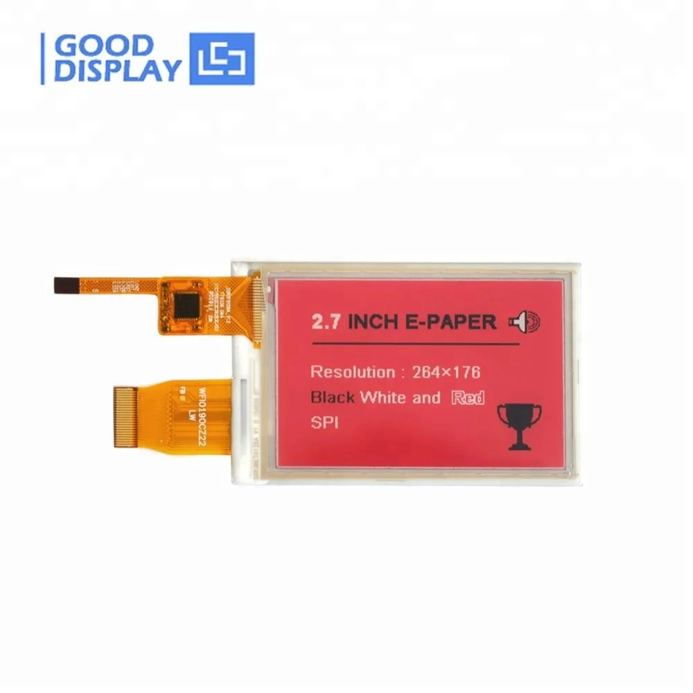  Goodisplay 2 7 дюймовый цветной дисплей e ink с сенсорным экраном для цифровой