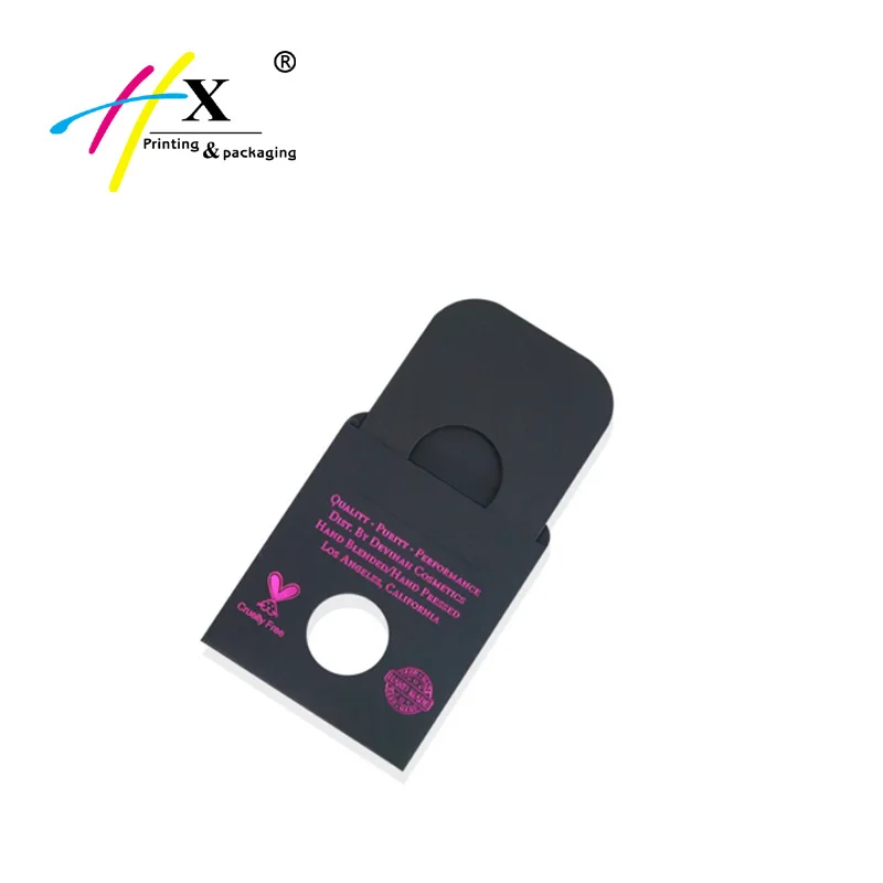 wholesale mini paper envelope makeup eyeshadow palette packaging