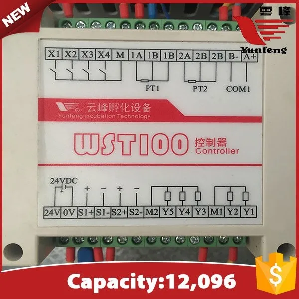 YFDF-12096 ISO 9001 BV high quality automatic chicken egg incubator