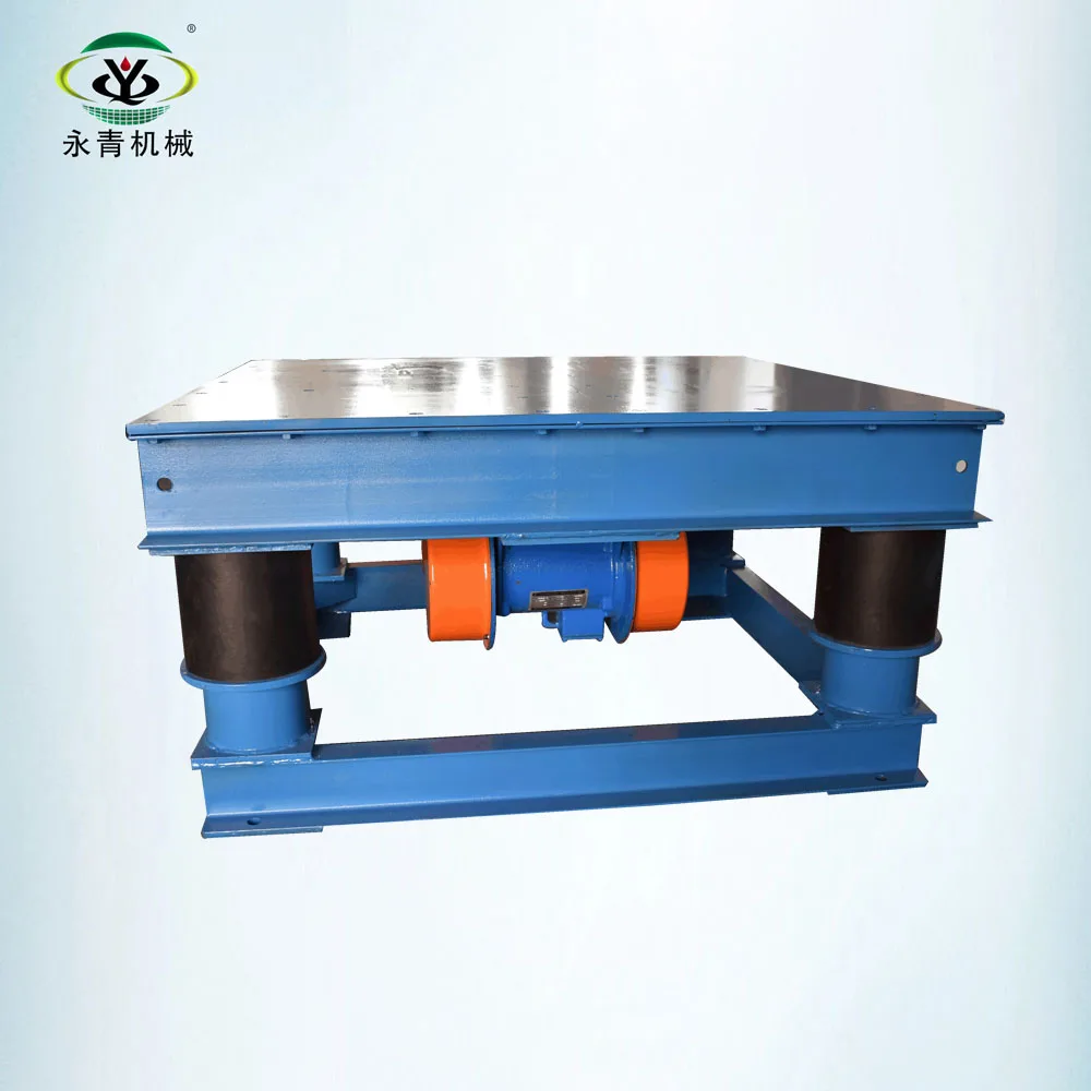 Professional manufacturer vibrating table price for concrete moulds
