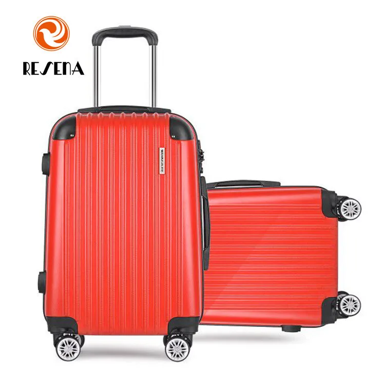 20 24 28 INCHES 3PCS ABS TROLLEY LUGGAGE SET SUITCASE 3PCS TRAVEL CASE SET with Resena