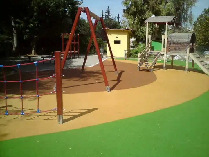 Colored EPDM crumb rubber granules, rubber crumb, EPDM rubber powder for Kids floor