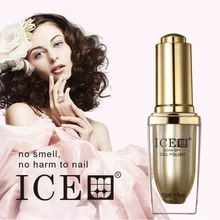 ICE 4 pcs gel nail polish UV Top Coat UV Base Coat Foundation for uv gel