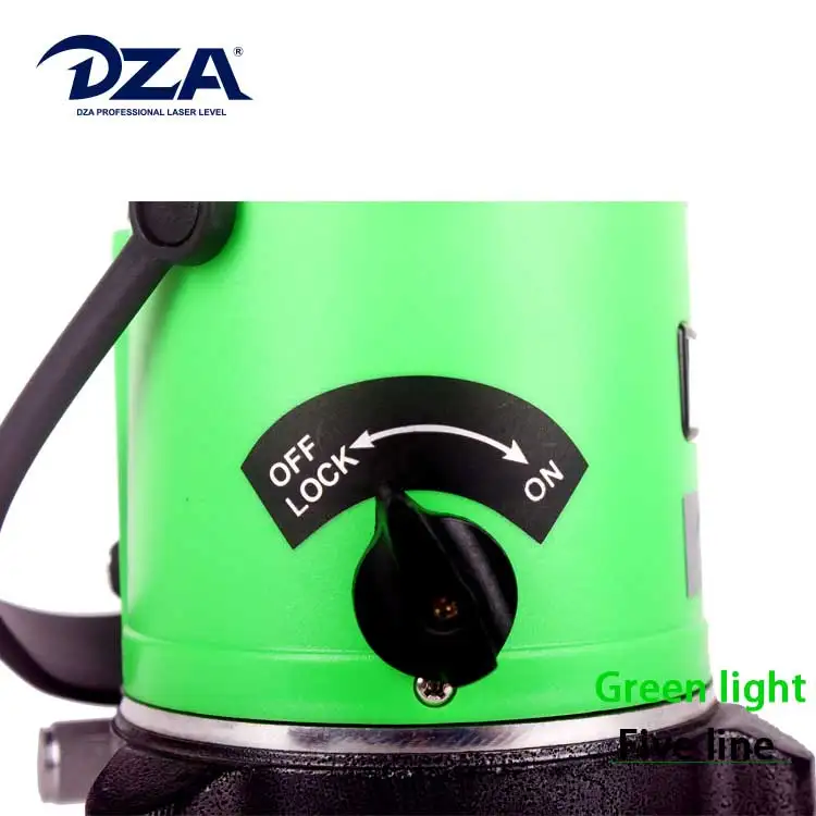 China Customizable Brand Green Beam Laser Level 5 Lines Machine
