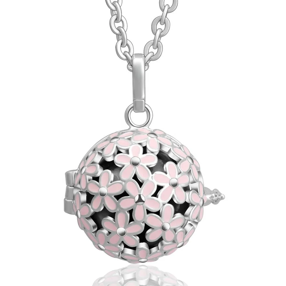 Musical Chime maternity pregnancy Harmony Bola angel callers cage necklace pendant