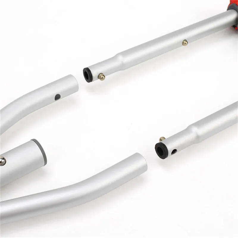 
Factory direct selling aluminum folding adjustable crutch for old and disabled people 