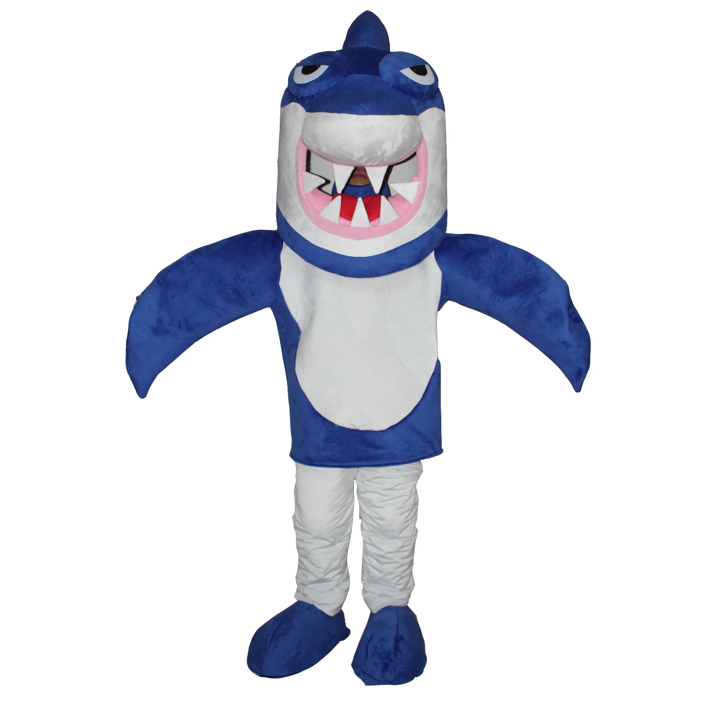 Happy Island Hot sale marine animal small shark mascot costume for adult