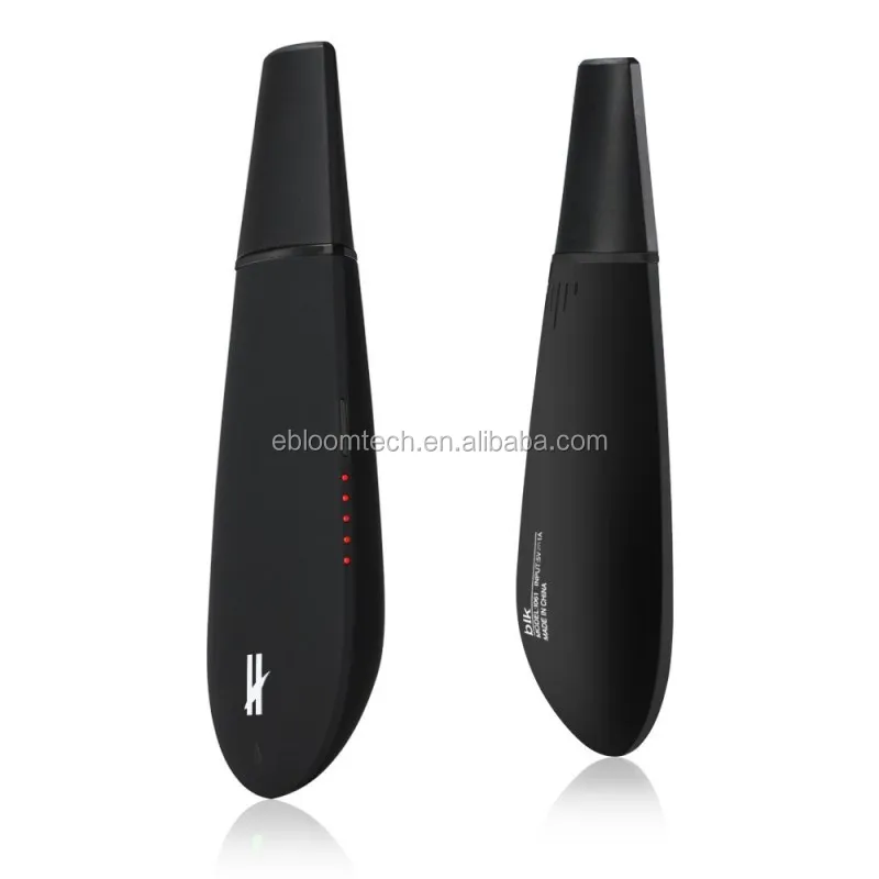 
New Type BLK herbal vapor e cig temp control portable vaporizer best dry herb vape pen 