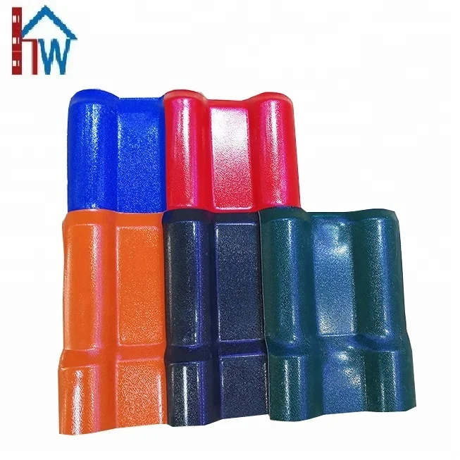 
Asian color lasting roof style synthetic resin tiles in the Philippines 