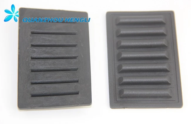 pvc square plastic bag bottom pad