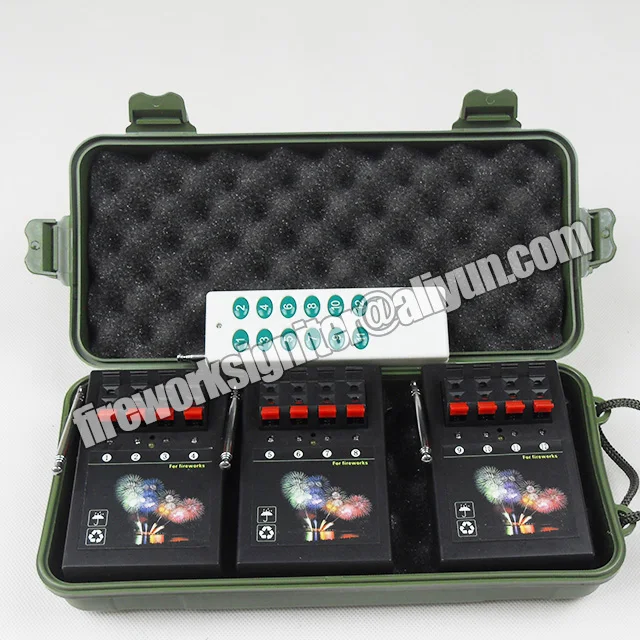 Фейерверк запальное устройство системы Am04r-12 12 сигналы пульт дистанционного управления запальная система фейерверков машина для орехов дымовая шашка зажигания пламени