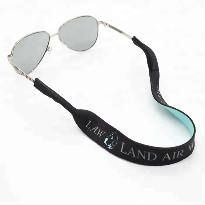 Durable neoprene sunglasses strap, eyeglass safety strap neck holder no minimum