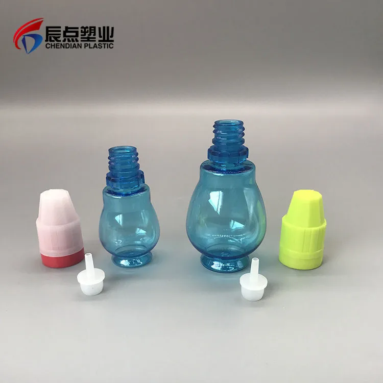 Новый дизайн 10 мл 30 мл пластиковые круглые бостон пэт капельницы бутылки для E-Liquid