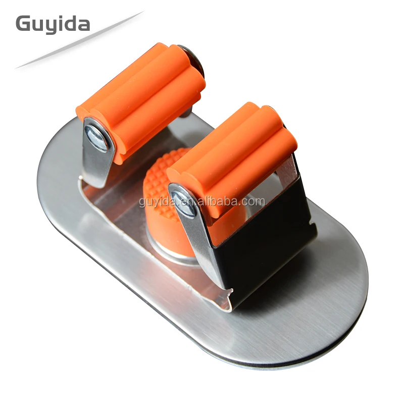 
free sample stainless steel 304 no holes no nails no rust powerful sticker mop bucket 