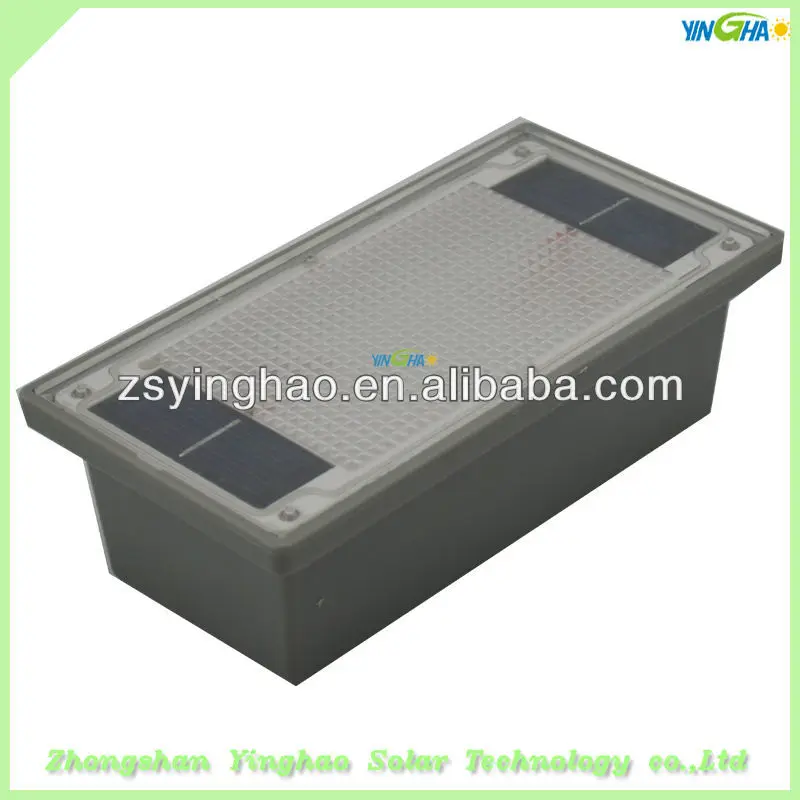 Пластиковые янтарный цвет солнечных из светодиодов прожекторы для на открытом воздухе