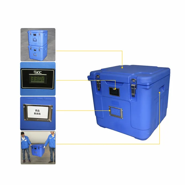 50L Vaccine transport cooler box for vaccine blood medicine transport