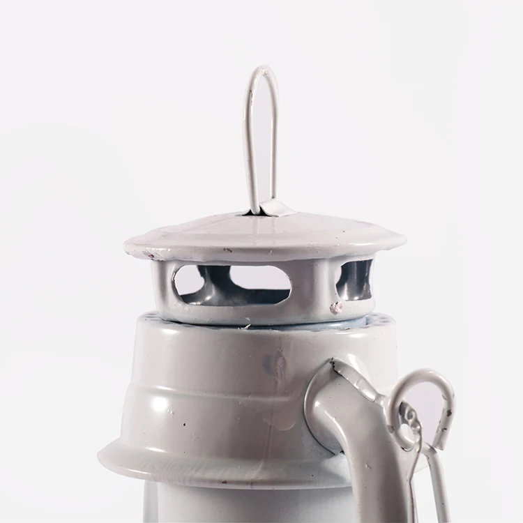 battery outdoor LED christmas iron night light kerosene lamp for decoration