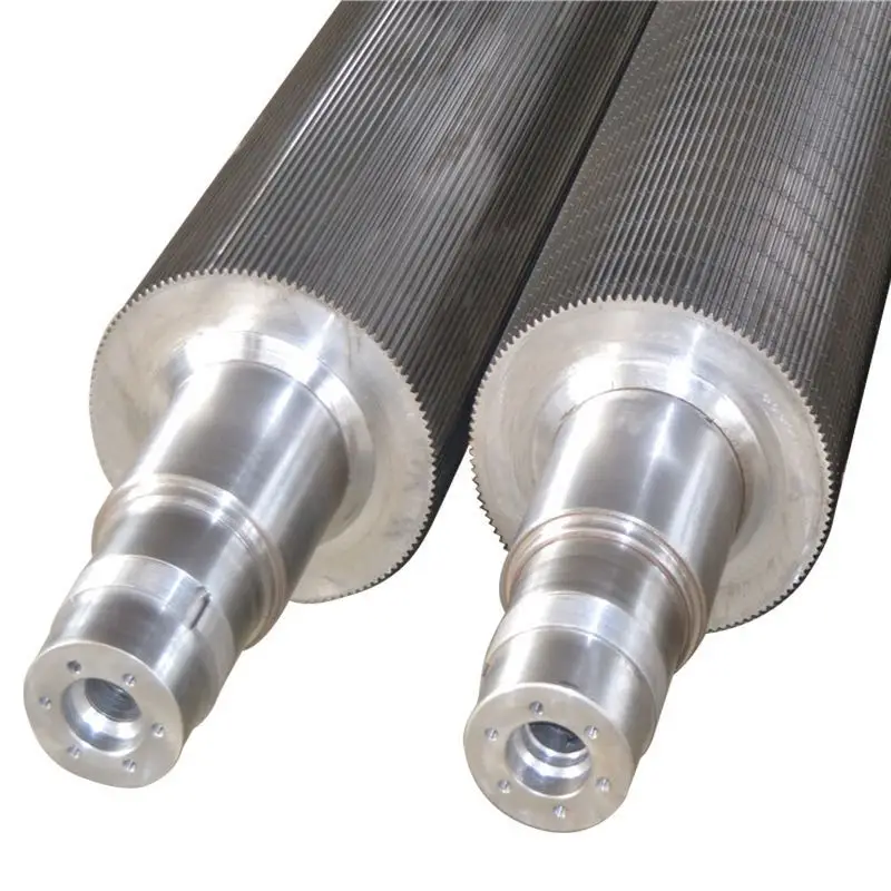 Single corrugated board production line tungsten carbide corrugated roller