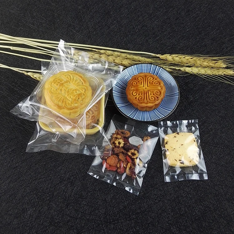 New Arrival Top Sale Back Seal Cookie Snack Plastie Pouch Bag Cleat Heat Sealing Biscuits Food Packing Pouches