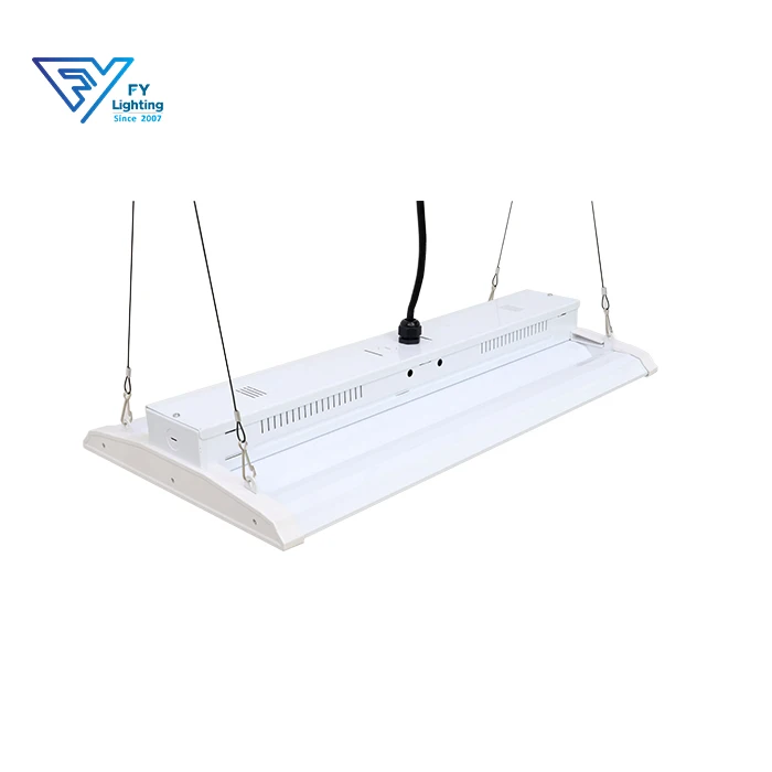 
Good Price DLC cUL 105W Indoor Commercial Warehouse Hanging Linear LED High Bay Light 
