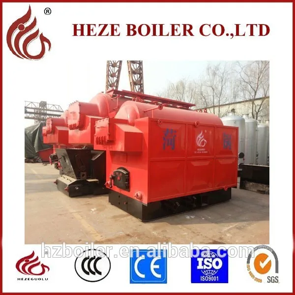 Moving grate energy conservation biomass burned 2 t steam boiler