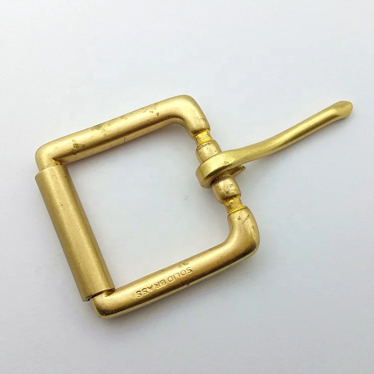 manufacturer 40mm solid brass belt buckle copper belt buckle for belt