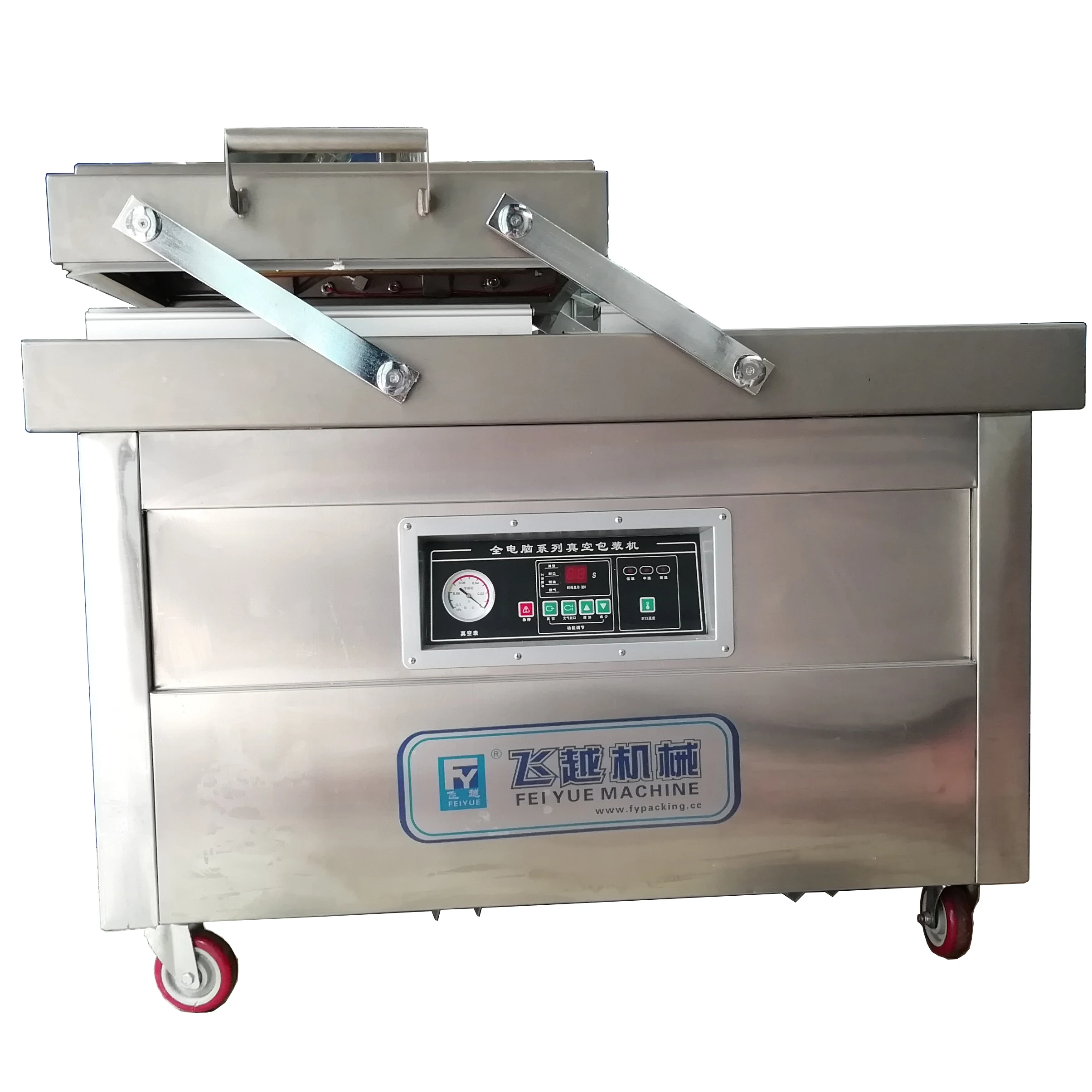 industrial vacuum packing machine large capacity food vacuum sealer packing machine stainless steel and double chamber