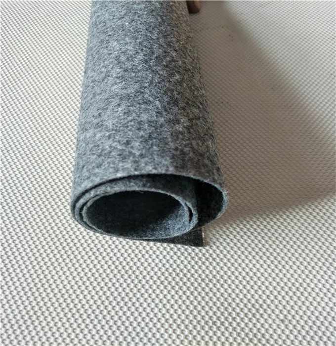 Factory wholesale price non woven needle punched jacquard carpet flooring mat