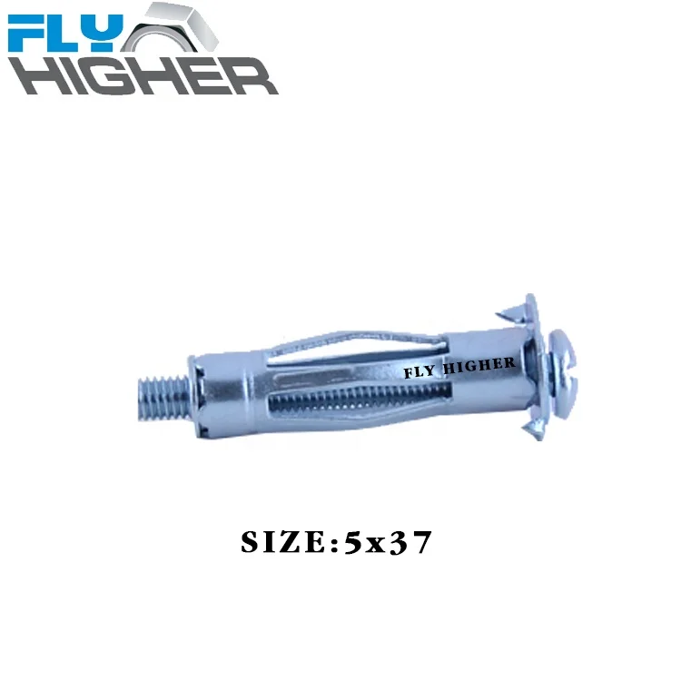 M5 carbon steel Anchor for Plasteboard Hollow Wall Fixing